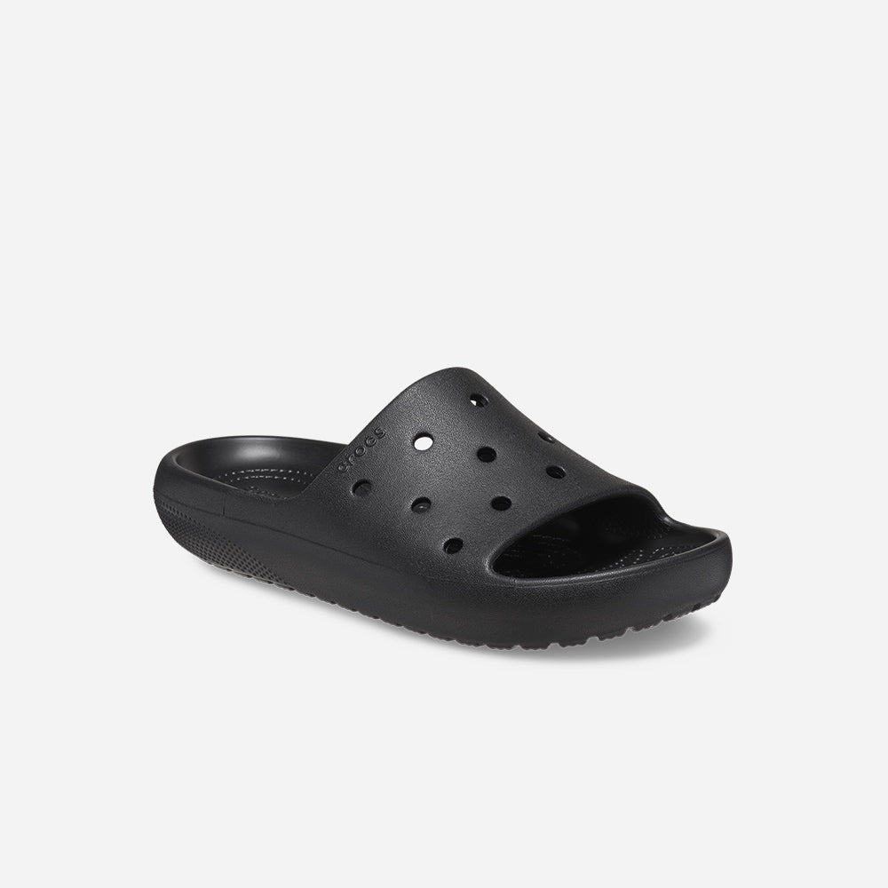 Dép Quai Ngang Unisex Crocs Classic V2 - Đen - Supersports Vietnam