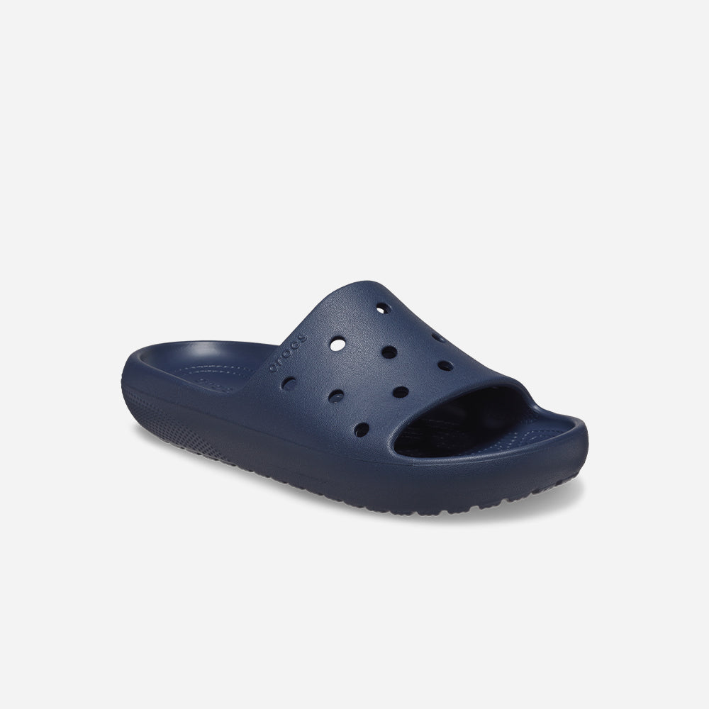 Dép Quai Ngang Unisex Crocs Classic V2 U - Xanh Navy - Supersports Vietnam