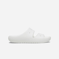 Dép Quai Ngang Unisex Crocs Classic V2 - Trắng