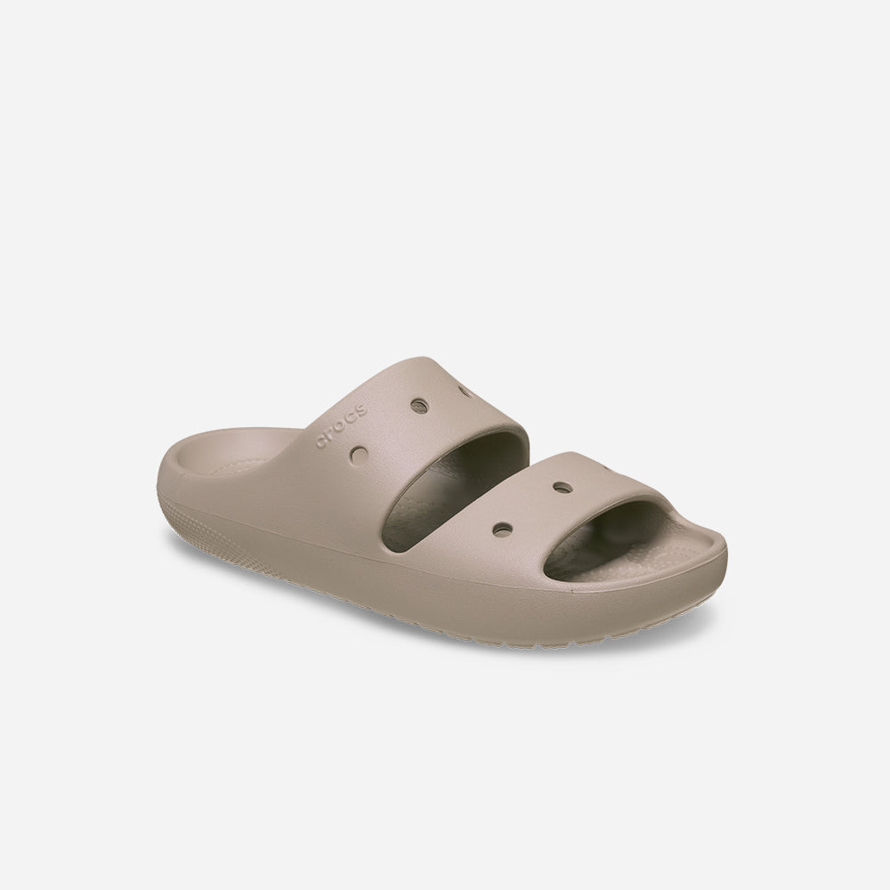 Dép Quai Ngang Unisex Crocs Classic V2 - Nâu - Supersports Vietnam