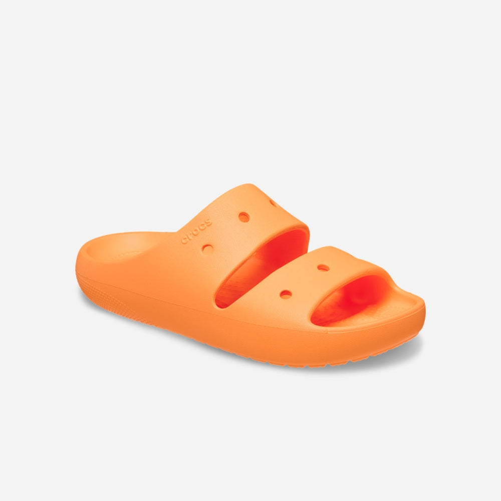 Dép Quai Ngang Unisex Crocs Classic V2 - Cam - Supersports Vietnam