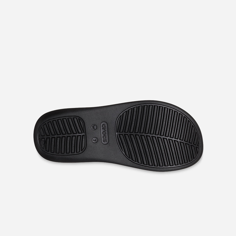 Dép Xỏ Ngón Nữ Crocs Getaway Platform - Đen - Supersports Vietnam