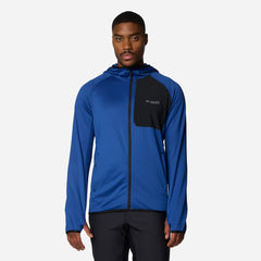 Men's Columbia Triple Canyon™ Grid Fleece Hooded Fz Ii Jacket - Blue