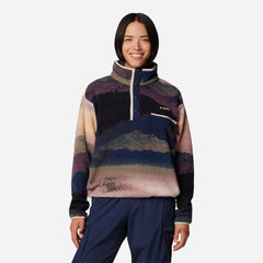 Women's Columbia Helvetia™ Ii Printed Cropped Half Snap Jacket - Multicolor