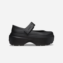 Giày Thời Trang Unisex Crocs Stomp Mary Jane - Đen - Supersports Vietnam