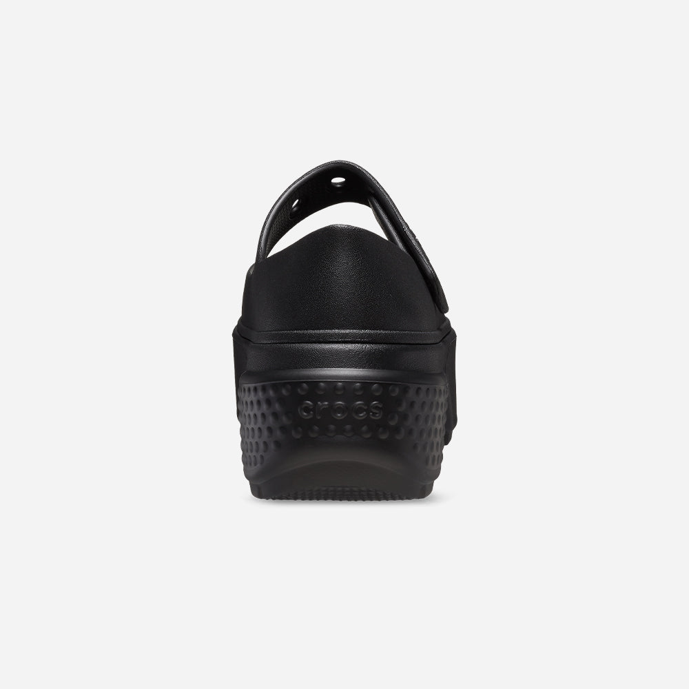 Giày Thời Trang Unisex Crocs Stomp Mary Jane - Đen - Supersports Vietnam
