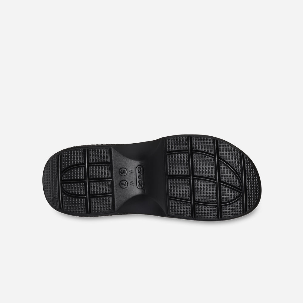 Giày Thời Trang Unisex Crocs Stomp Mary Jane - Đen - Supersports Vietnam