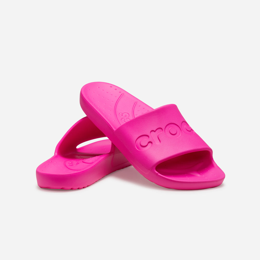 Dép Quai Ngang Unisex Crocs Essentials - Hồng - Supersports Vietnam