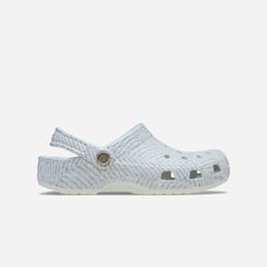 Giày Clog Unisex Crocs Classic Tweed - Xanh Dương