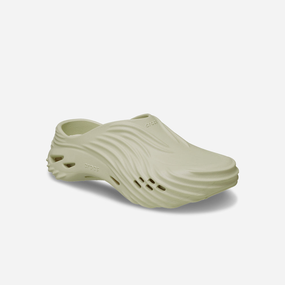Giày Clog Unisex Crocs Echo Wave - Be - Supersports Vietnam