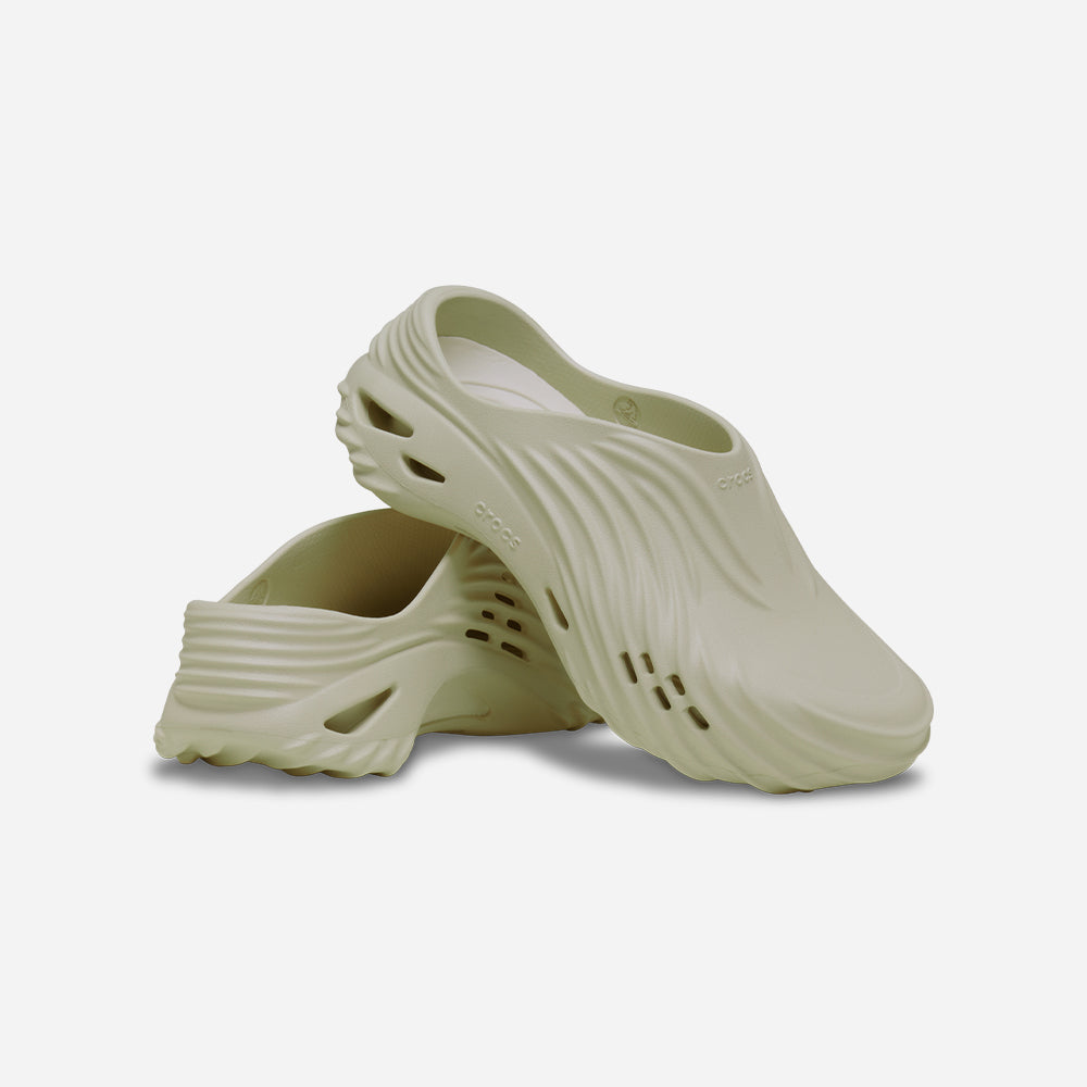 Giày Clog Unisex Crocs Echo Wave - Be - Supersports Vietnam