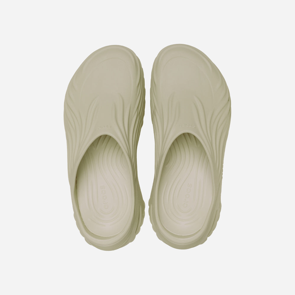 Giày Clog Unisex Crocs Echo Wave - Be - Supersports Vietnam
