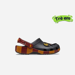 Giày Clog Trẻ Em Crocs Classic Gryffindor - Đen