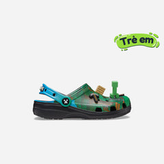 Giày Clog Trẻ Em Crocs Minecraft - Nhiều Màu