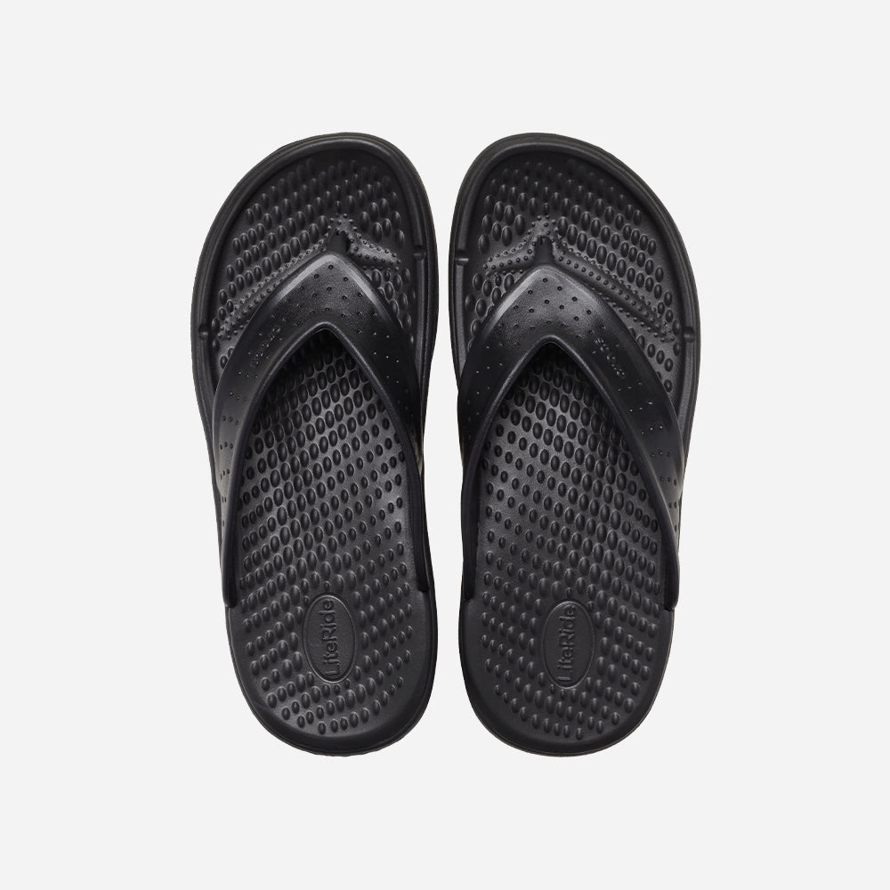 Dép Xỏ Ngón Nam Crocs Inmotion Literide - Đen - Supersports Vietnam