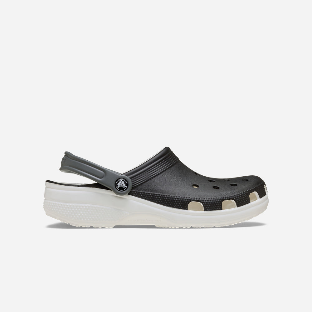 Giày Clog Unisex Crocs Classic Retro Sport - Đen - Supersports Vietnam