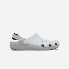 Giày Clog Unisex Crocs Classic Turbo - Trắng - Supersports Vietnam