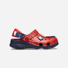 Giày Clog Unisex Crocs Classic Spiderman Web - Đỏ - Supersports Vietnam