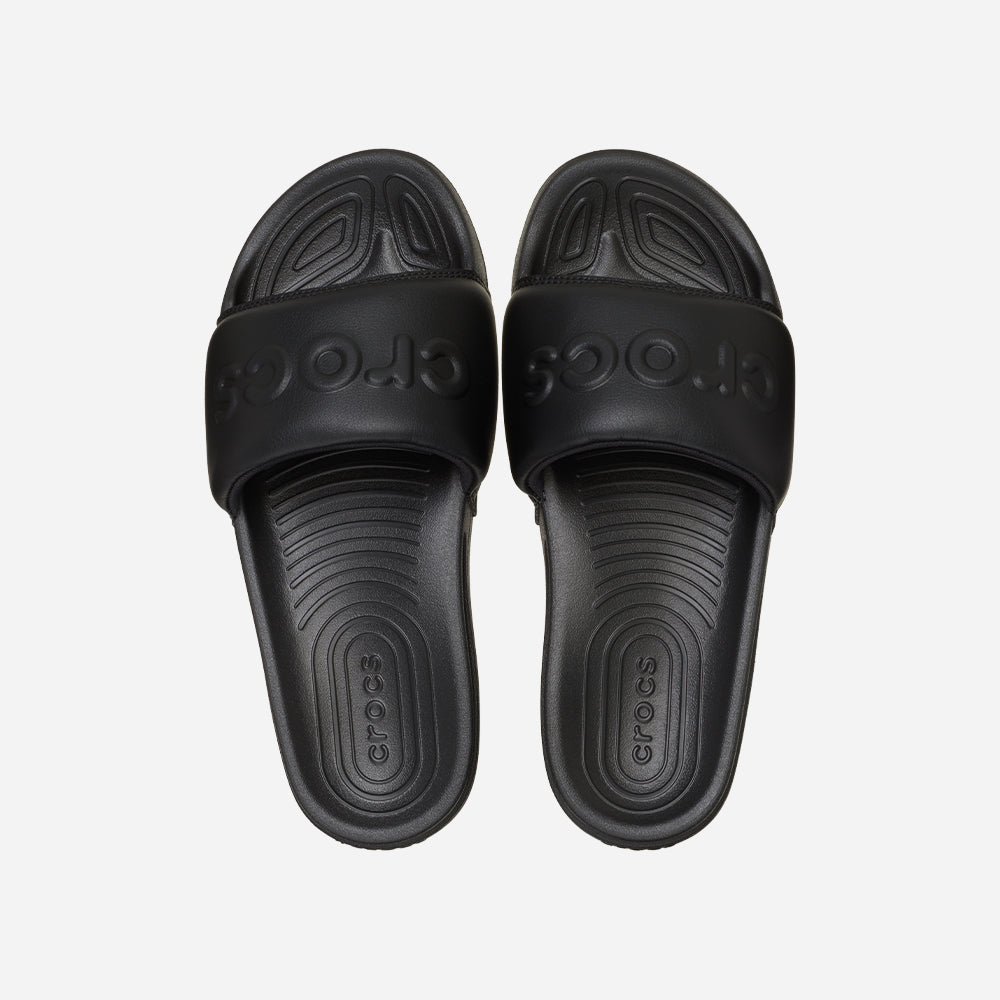 Dép Quai Ngang Nữ Crocs All Day - Đen - Supersports Vietnam