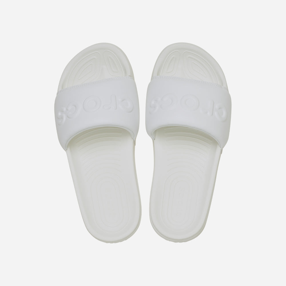 Dép Quai Ngang Nữ Crocs All Day - Trắng - Supersports Vietnam