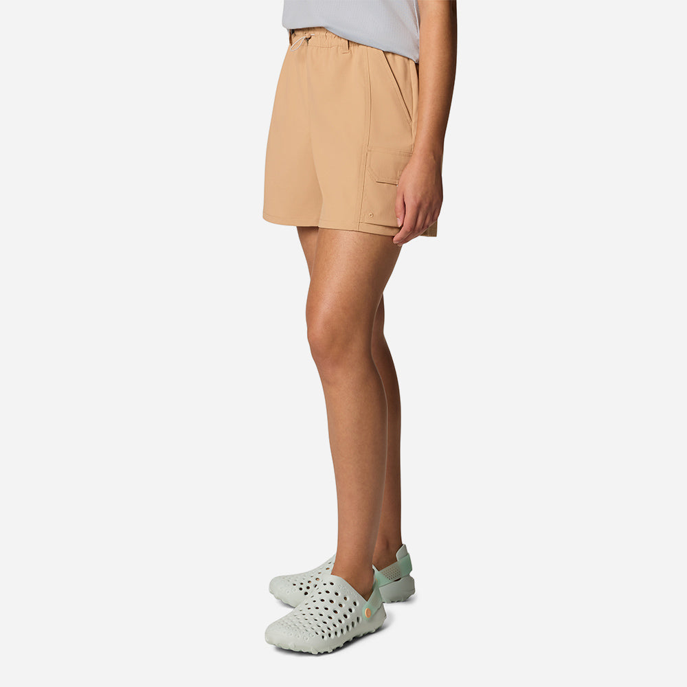 Quần Ngắn Nữ Columbia Weekend Rays™ Water - Vàng - Supersports Vietnam