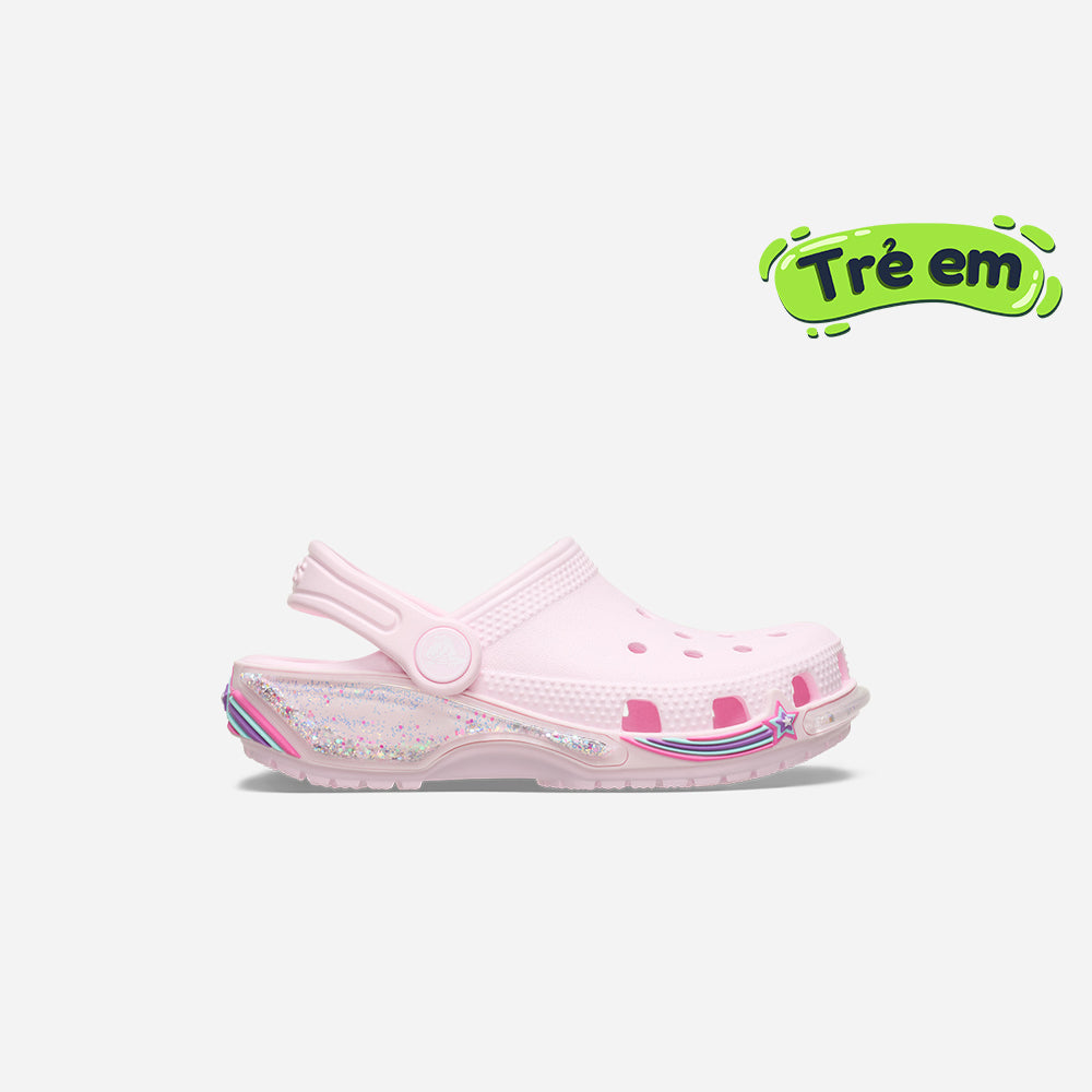 Giày Clog Trẻ Em Crocs Classic Star Sparkle Shaker - Supersports Vietnam