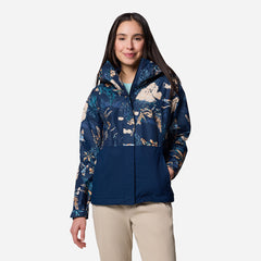 Women's Columbia Hikebound™ Printed Jacket - Navy