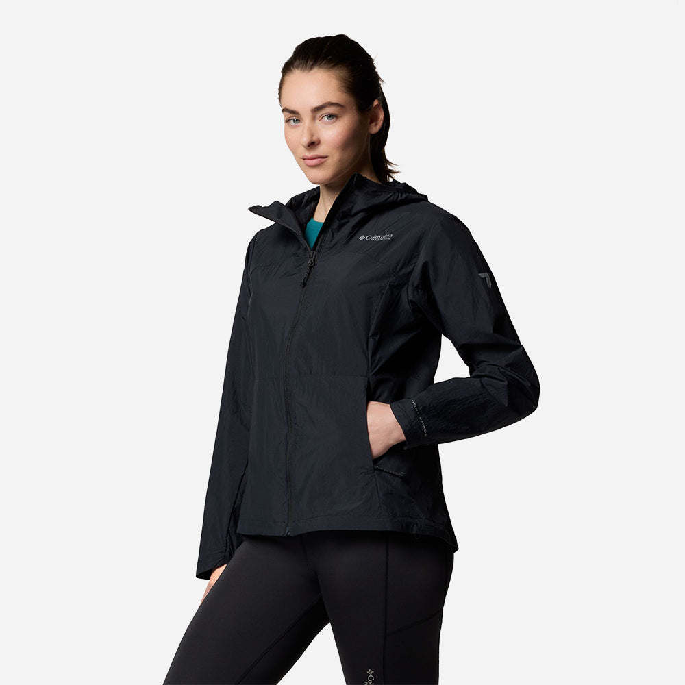 Áo Khoác Nữ Columbia Loop Trail™ Iii Windbreaker - Đen - Supersports Vietnam