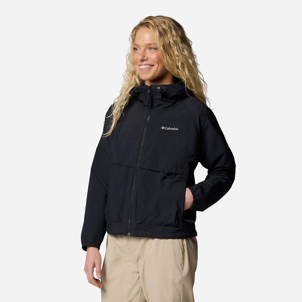 Áo Khoác Nữ Columbia Spire Valley™ Windbreaker - Đen - Supersports Vietnam