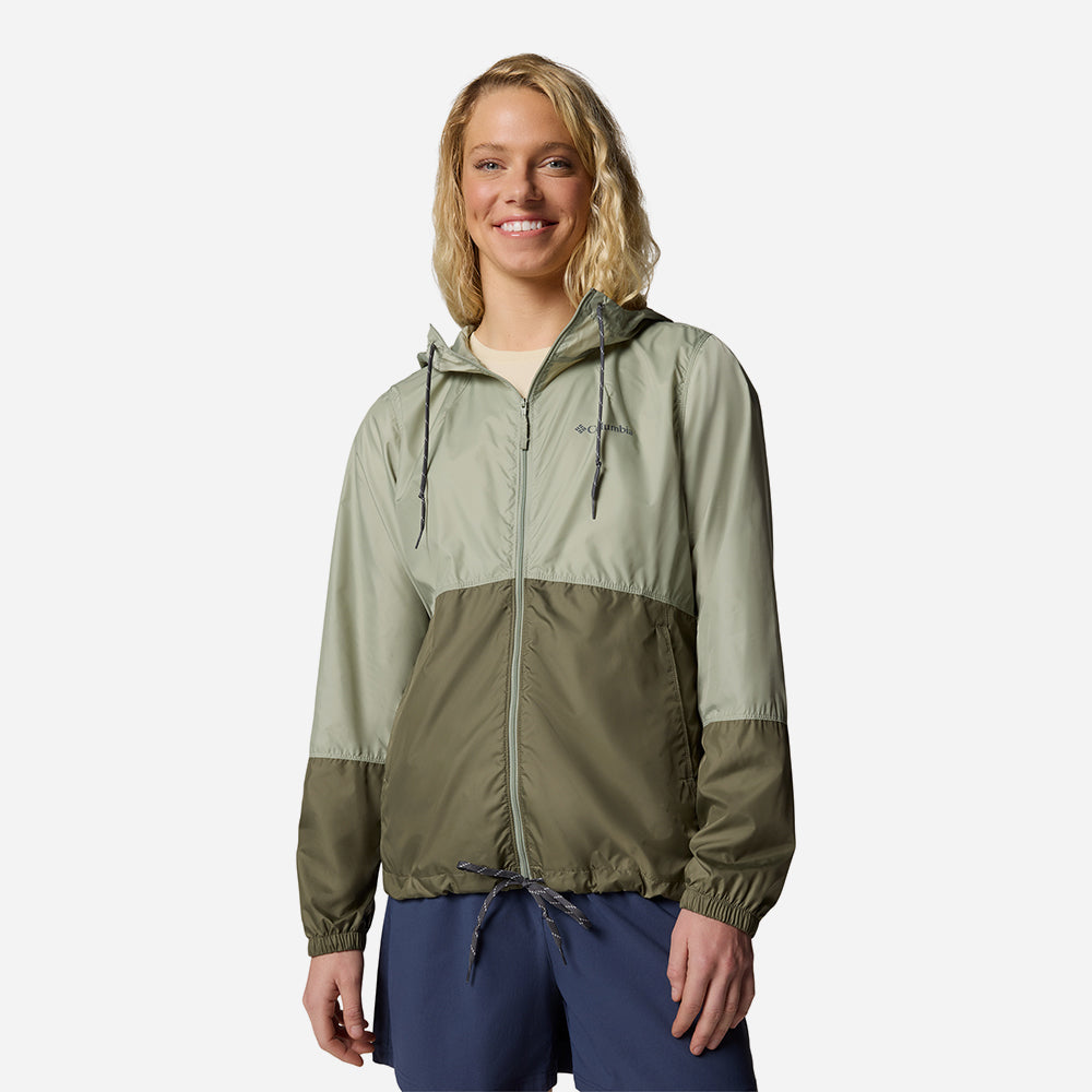 Áo Khoác Nữ Columbia Flash Forward™ Ii Windbreaker - Xanh Quân Đội - Supersports Vietnam
