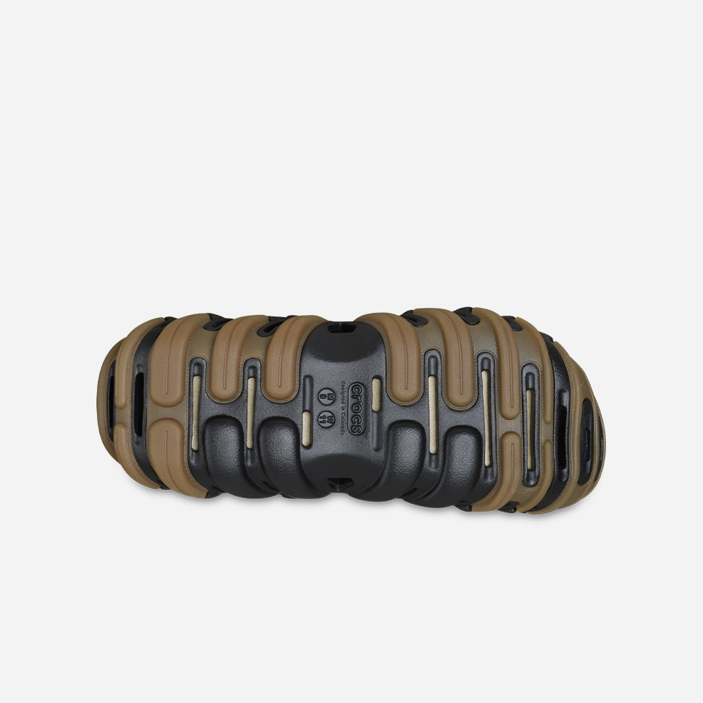 Giày Clog Unisex Crocs Echo Gum Ro - Đen - Supersports Vietnam