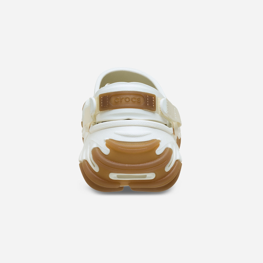 Giày Clog Unisex Crocs Echo Gum Ro - Trắng - Supersports Vietnam