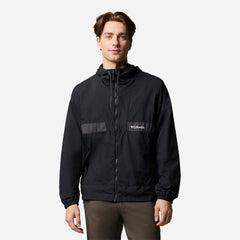 Men's Columbia Spire Valley™ Hooded Windbreaker Jacket - Black