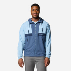 Men's Columbia Spire Valley™ Hooded Windbreaker Jacket - Blue