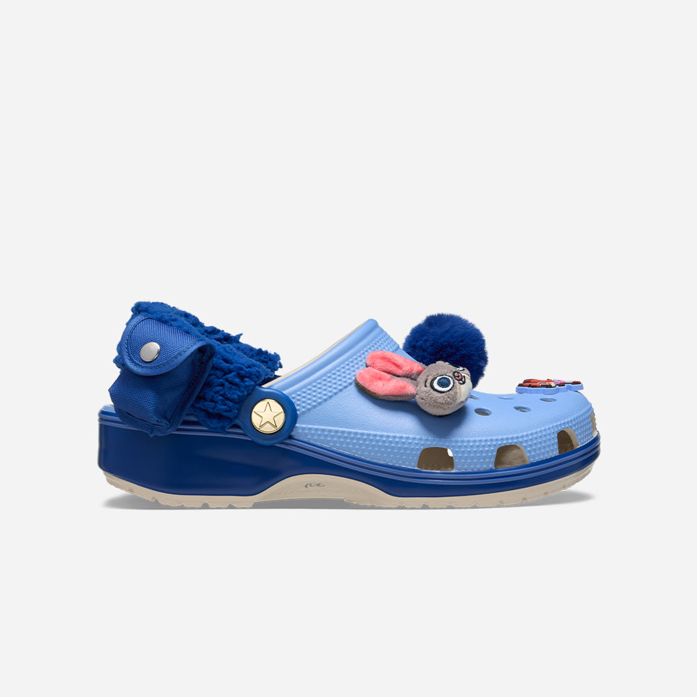 Giày Clog Unisex Crocs Classic Zootopia - Xanh Dương - Supersports Vietnam