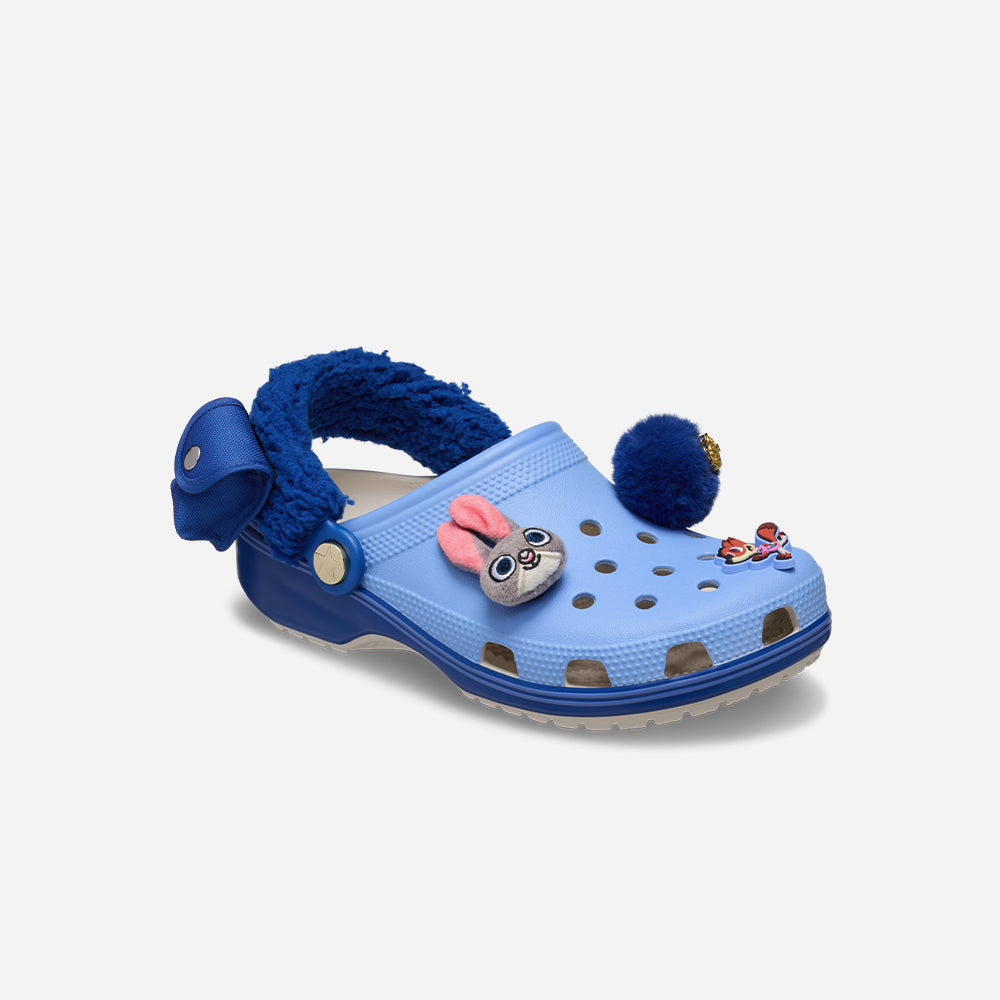 Giày Clog Unisex Crocs Classic Zootopia - Xanh Dương - Supersports Vietnam