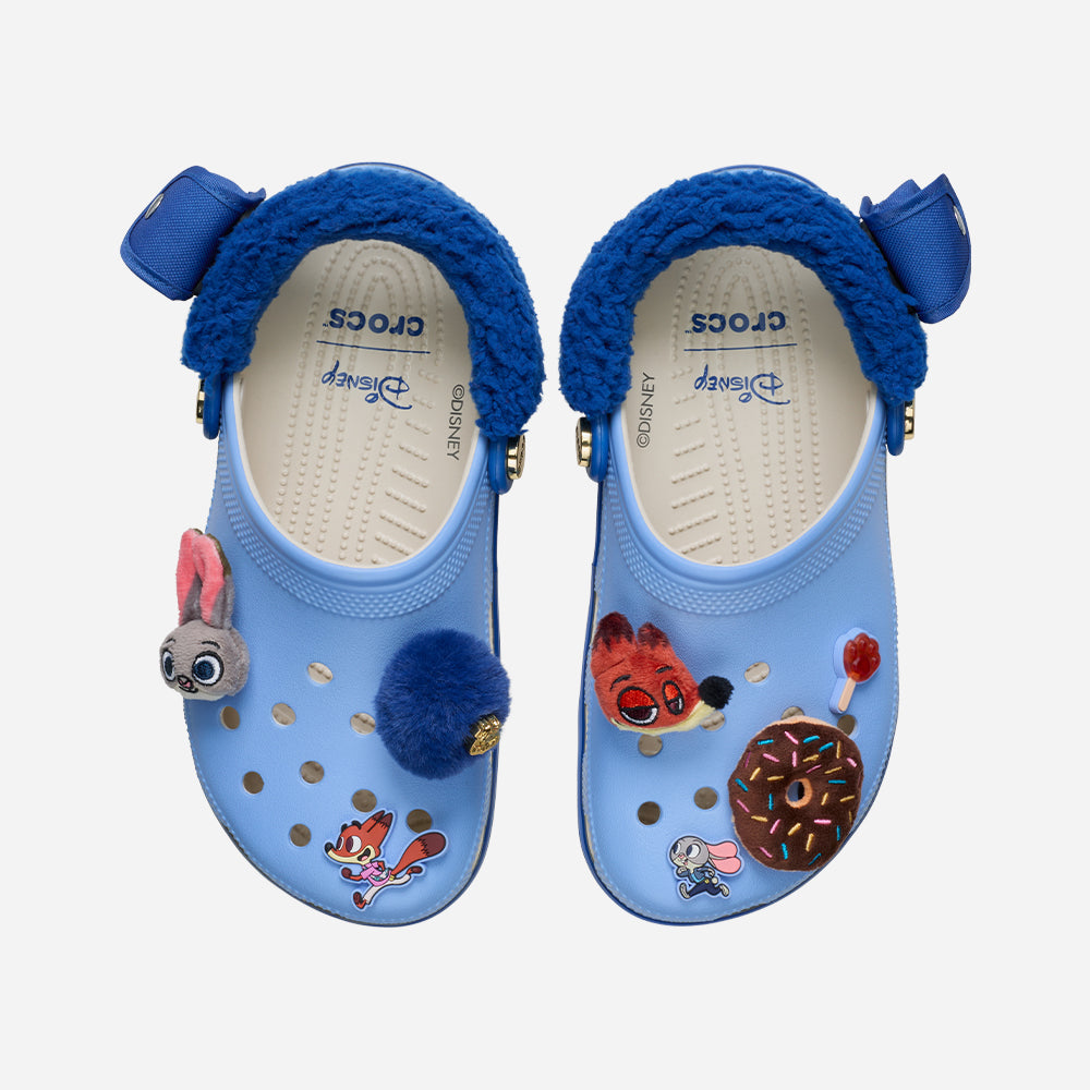 Giày Clog Unisex Crocs Classic Zootopia - Xanh Dương - Supersports Vietnam