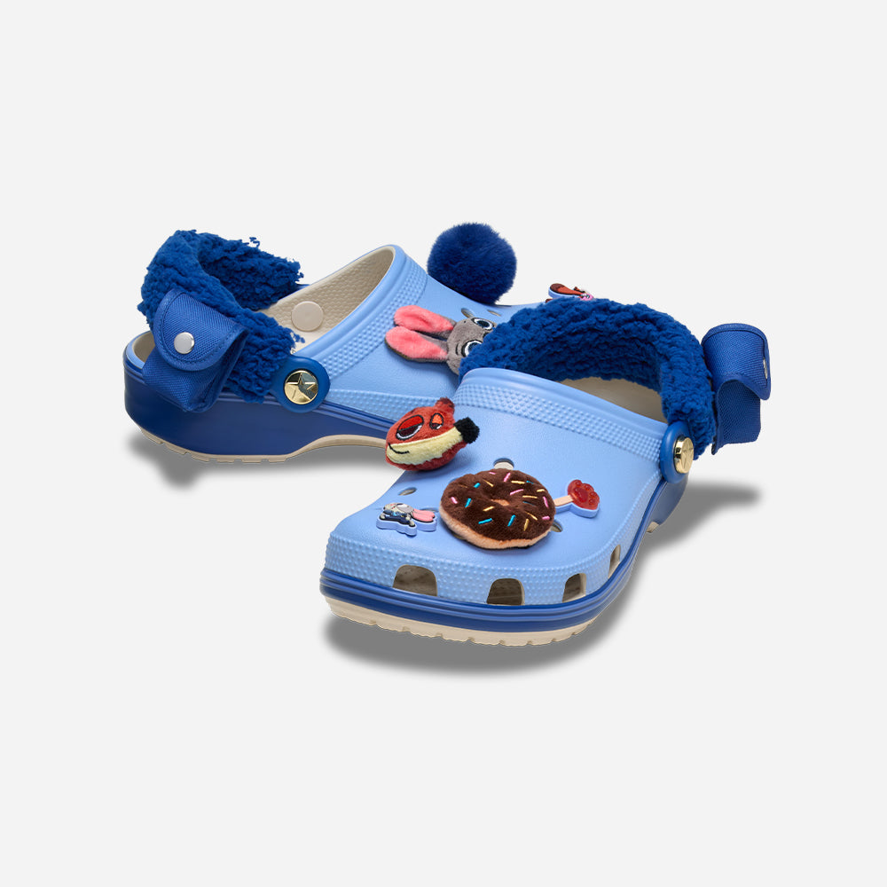 Giày Clog Unisex Crocs Classic Zootopia - Xanh Dương - Supersports Vietnam