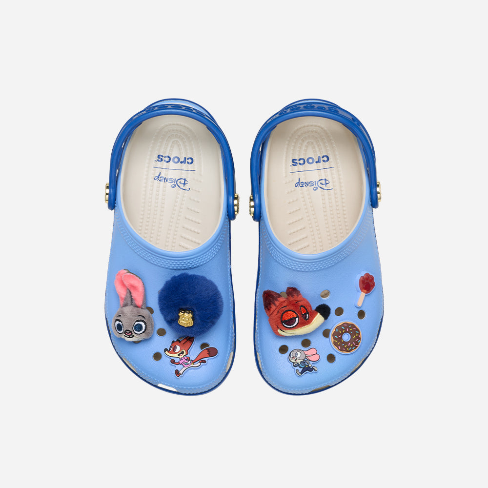 Giày Clog Trẻ Em Crocs Classic Zootopia - Xanh Dương - Supersports Vietnam