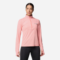 Women's Columbia Summit Valley™ Half Zip T-Shirt - Pink