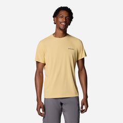 Men's Columbia Zero Rules™ Light Short Sleeve Crew T-Shirt - Yellow