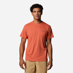 Men's Columbia Zero Rules™ Light Short Sleeve Crew T-Shirt - Orange