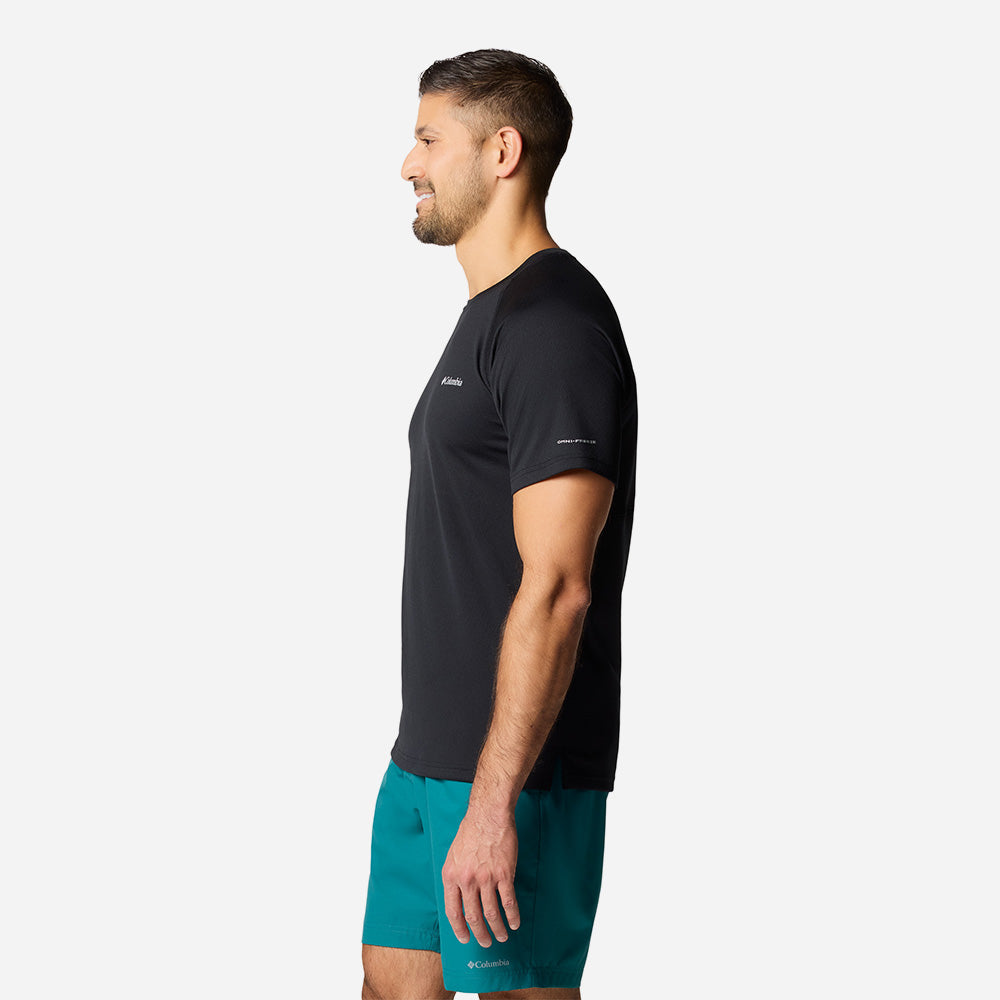 Áo Thun Nam Columbia Alpine Chill™ Pro Ss Crew - Đen - Supersports Vietnam