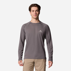 Áo Thun Dài Tay Nam Columbia Alpine Chill™ Pro Graphic Long Sleeve Crew - Nâu