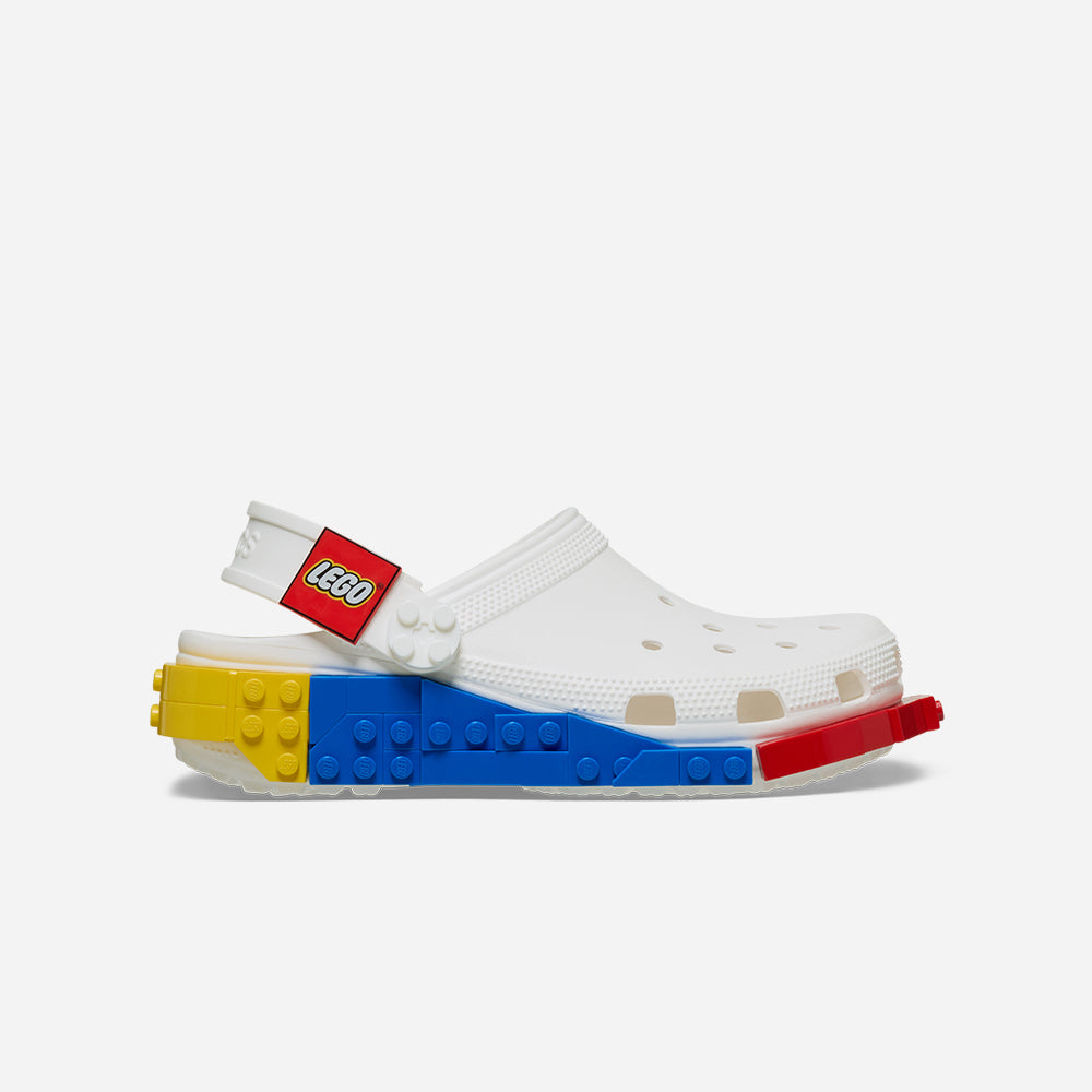 Giày Clog Unisex Crocs 4LW System Classic - Trắng - Supersports Vietnam