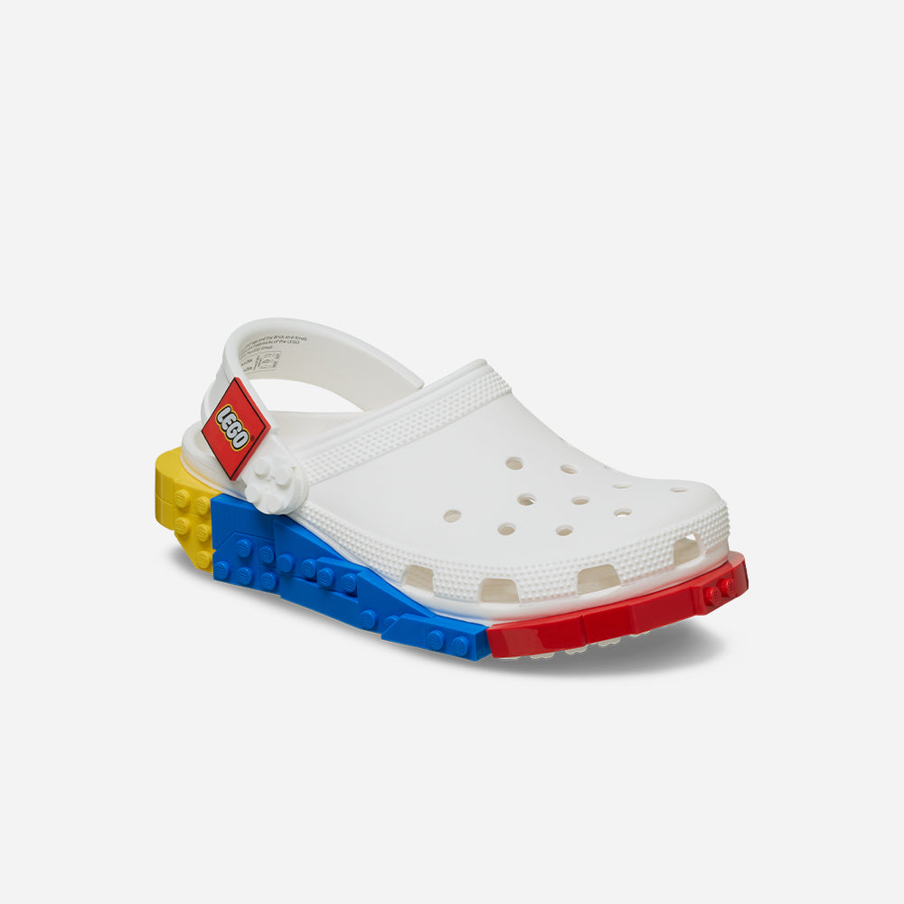 Giày Clog Unisex Crocs 4LW System Classic - Trắng - Supersports Vietnam