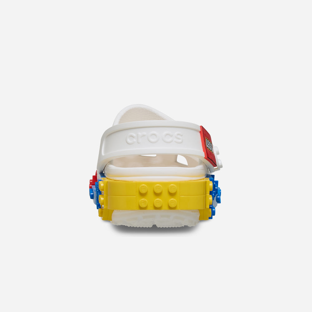 Giày Clog Unisex Crocs 4LW System Classic - Trắng - Supersports Vietnam