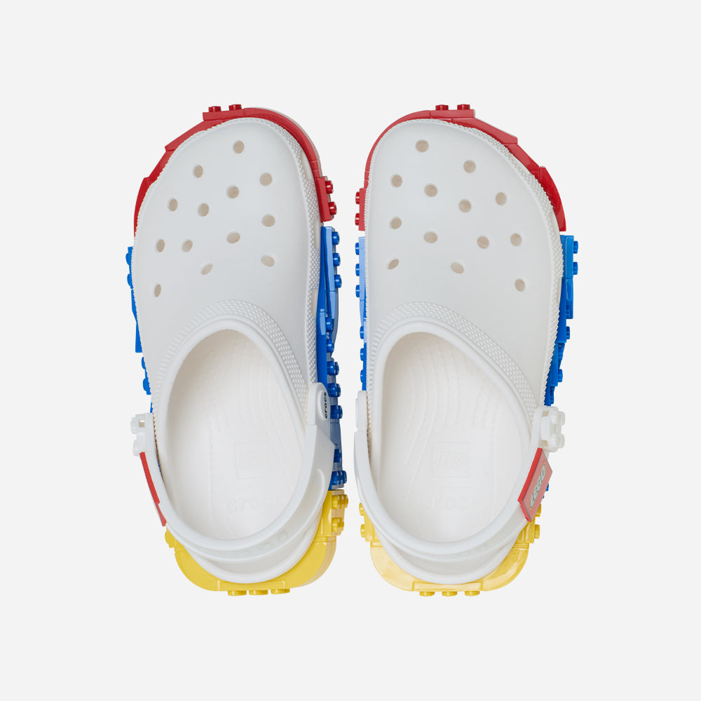 Giày Clog Unisex Crocs 4LW System Classic - Trắng - Supersports Vietnam