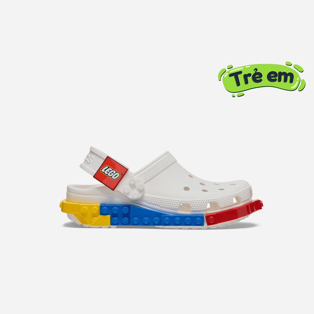 Giày Clog Trẻ Em Crocs 4Lw System Classic - Trắng - Supersports Vietnam