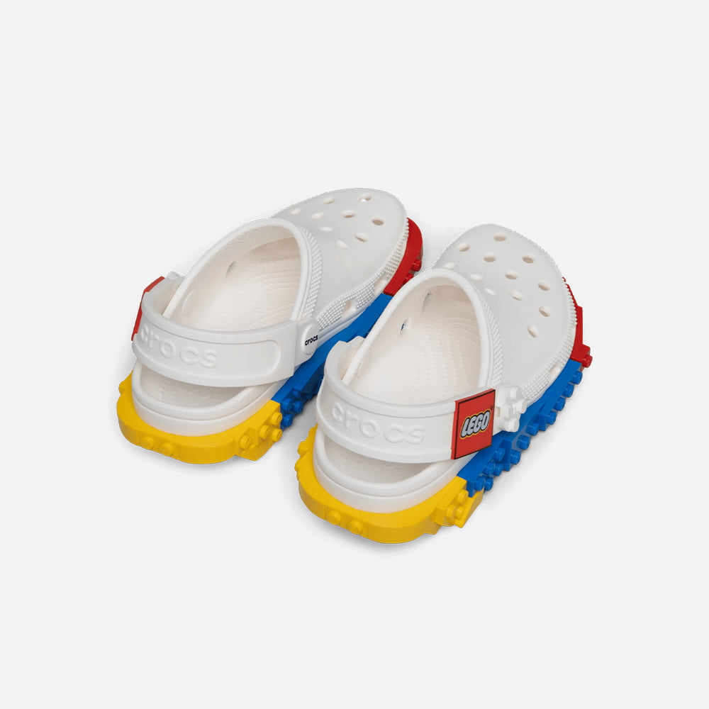 Giày Clog Trẻ Em Crocs 4Lw System Classic - Trắng - Supersports Vietnam